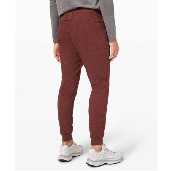 Lululemon At Ease Jogger 29" / Size XL / Heathered Savannah Red - Picture 2 of 11